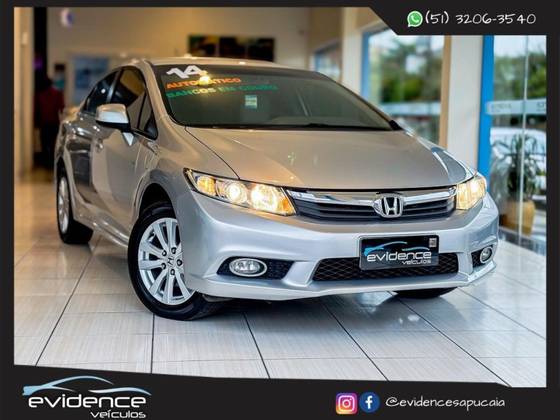 HONDA CIVIC 1.8 LXS 16V FLEX 4P AUTOMÁTICO HONDA CIVIC 1.8 LXS 16V FLEX 4P AUTOMÁTICO